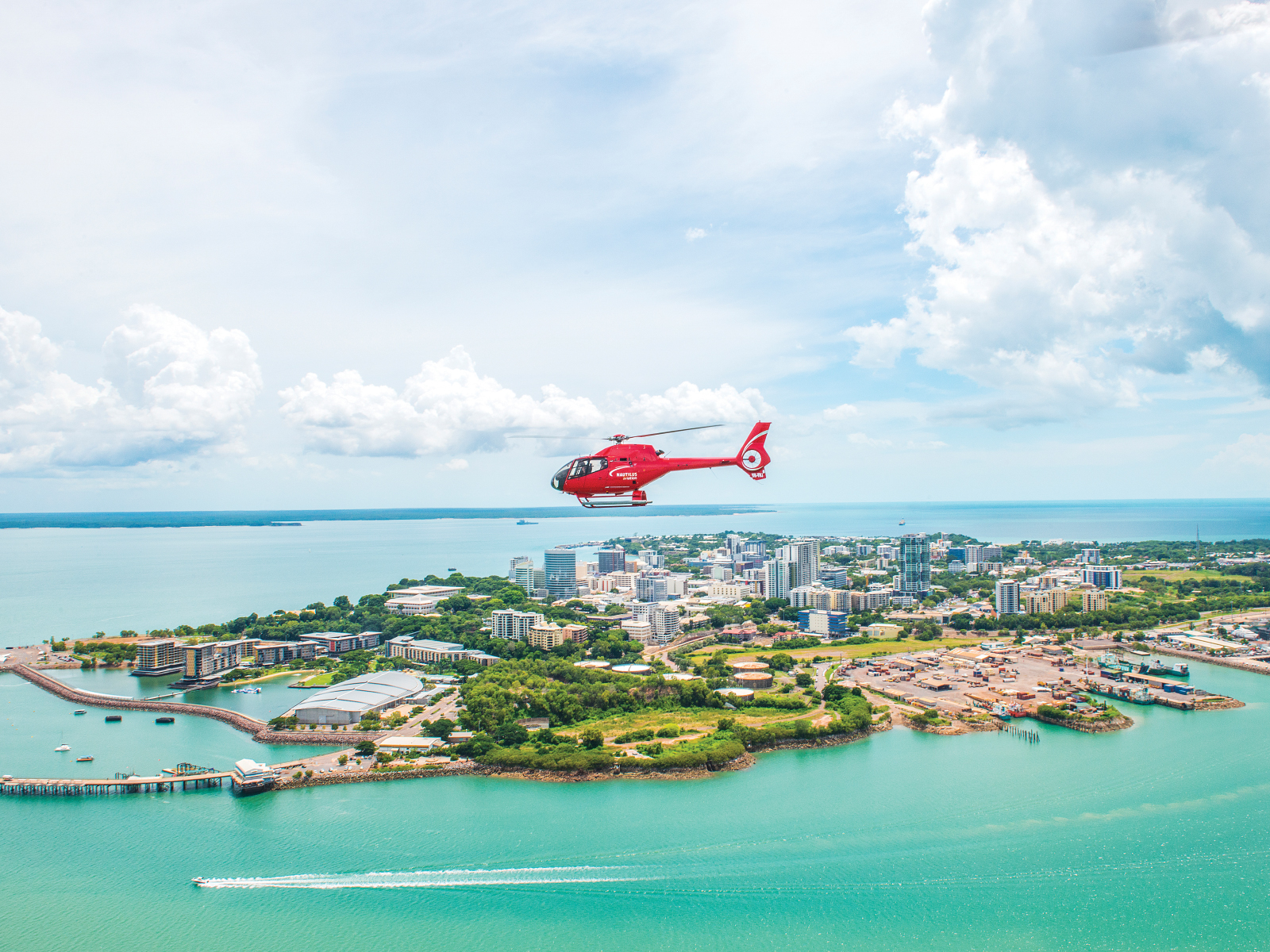 Darwin Scenic Flight (courtesy Resident Magazine) Scenic Helicopter Flights